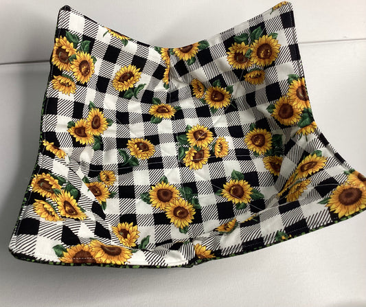 Dinner Plate Microwave Cosy Sunflowers