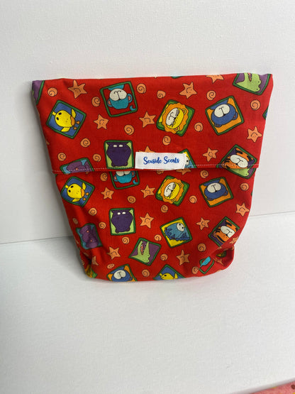 Microwave Popcorn Bag - Boxed Animals