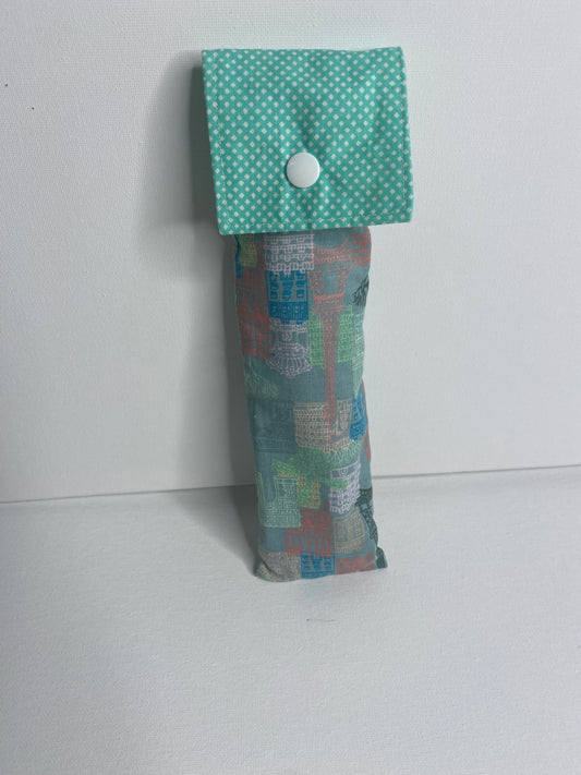 Travel Cutlery Pouch -Town Scape