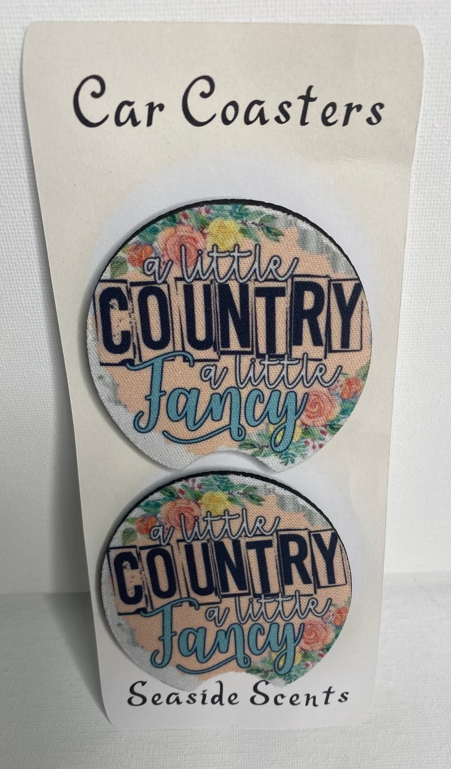 Car Coasters -A Little Country