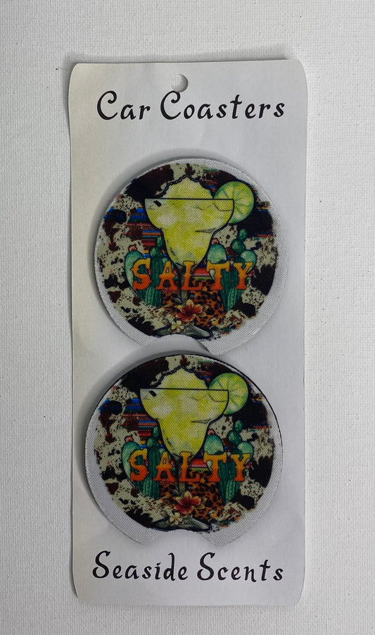 Car Coasters Salty Cocktail
