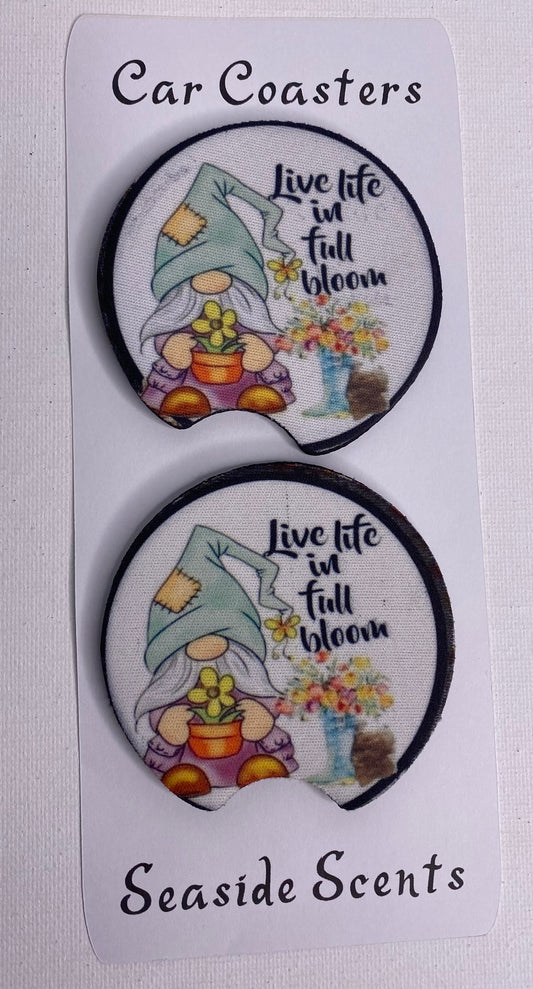Car Coasters - Garden Knome