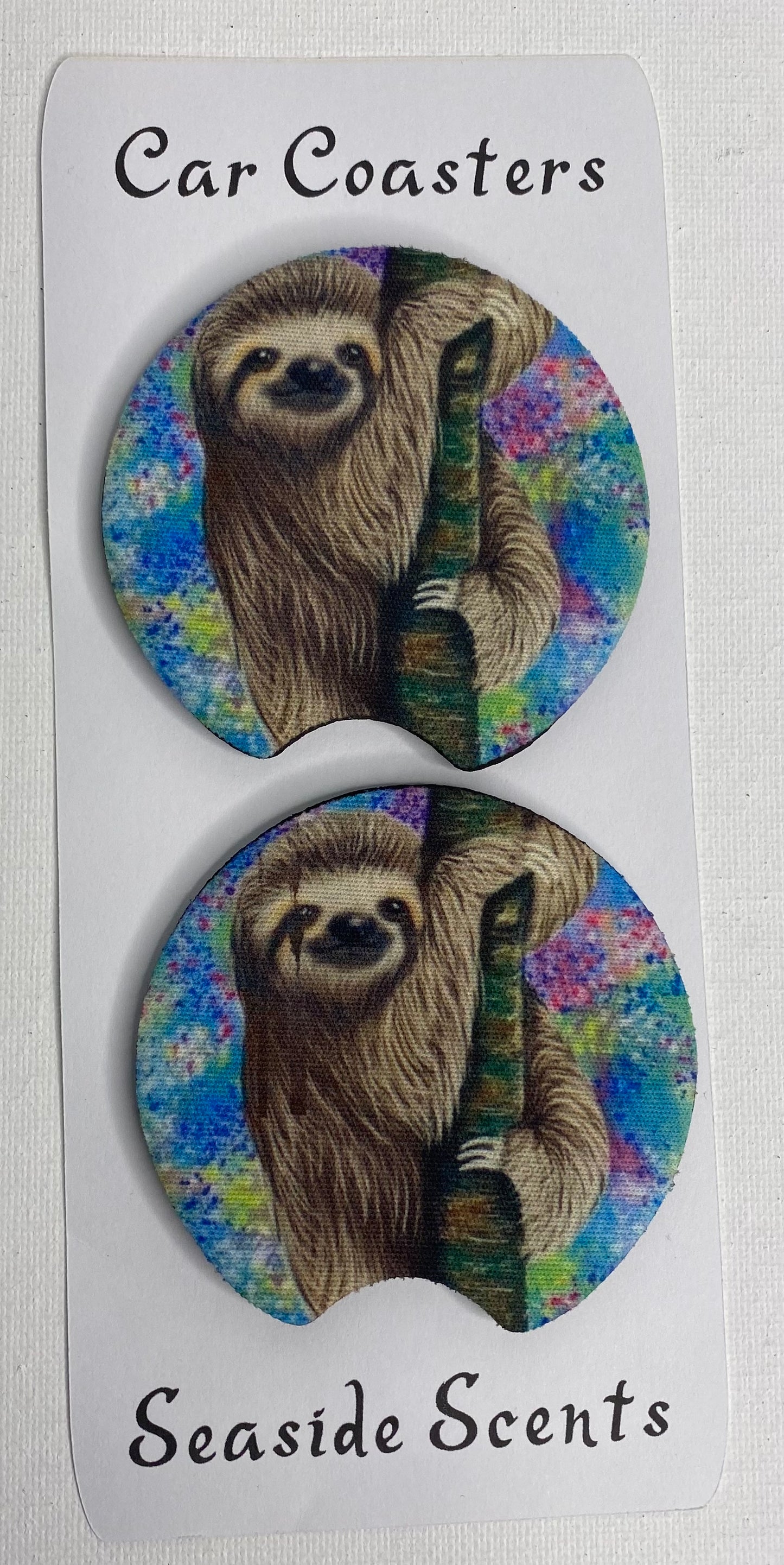 Car Coasters - Sloth