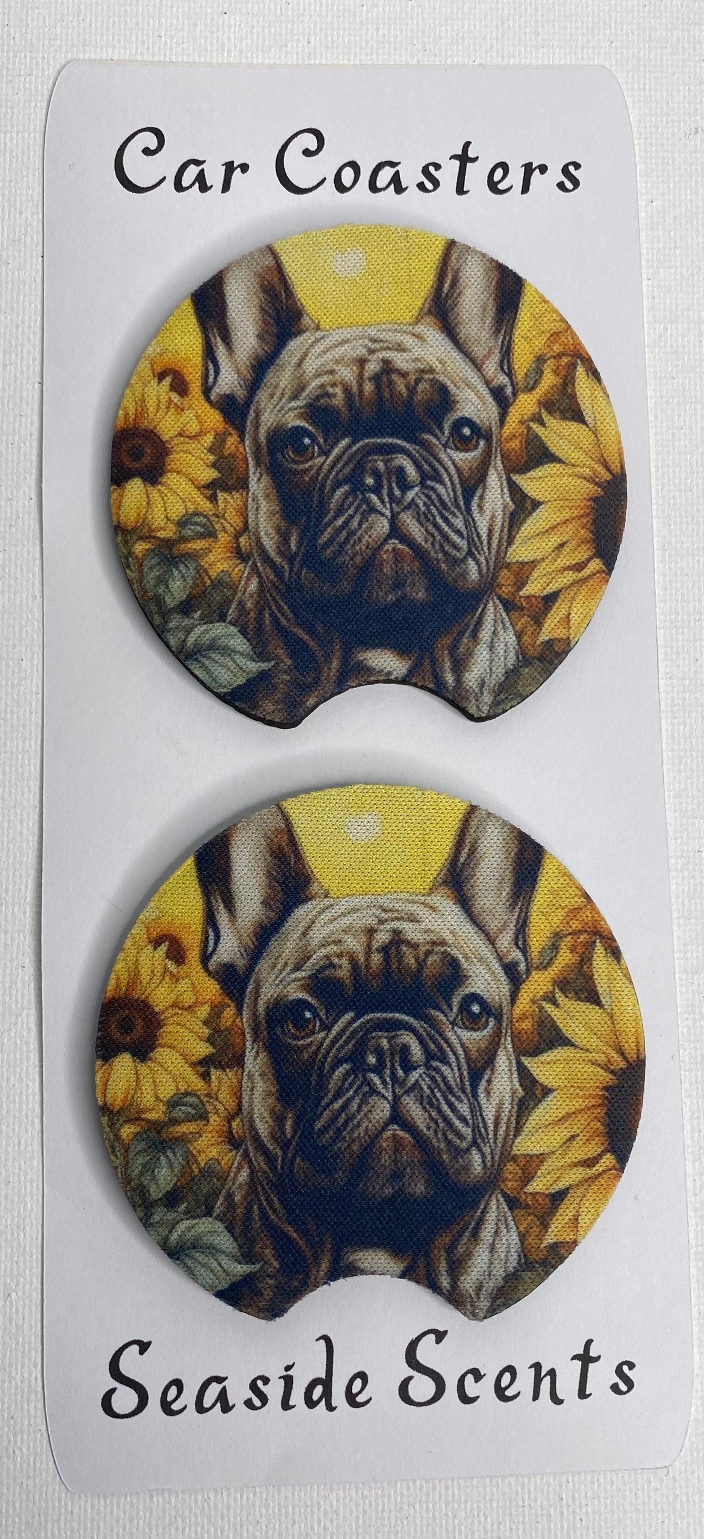 Car Coasters - Pug