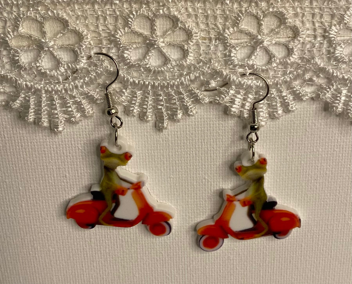 Earrings -Gecko