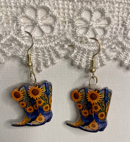 Earrings - Cowboy Boots