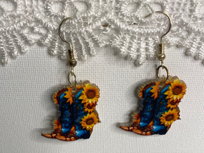 Earrings - Cowboy Boots
