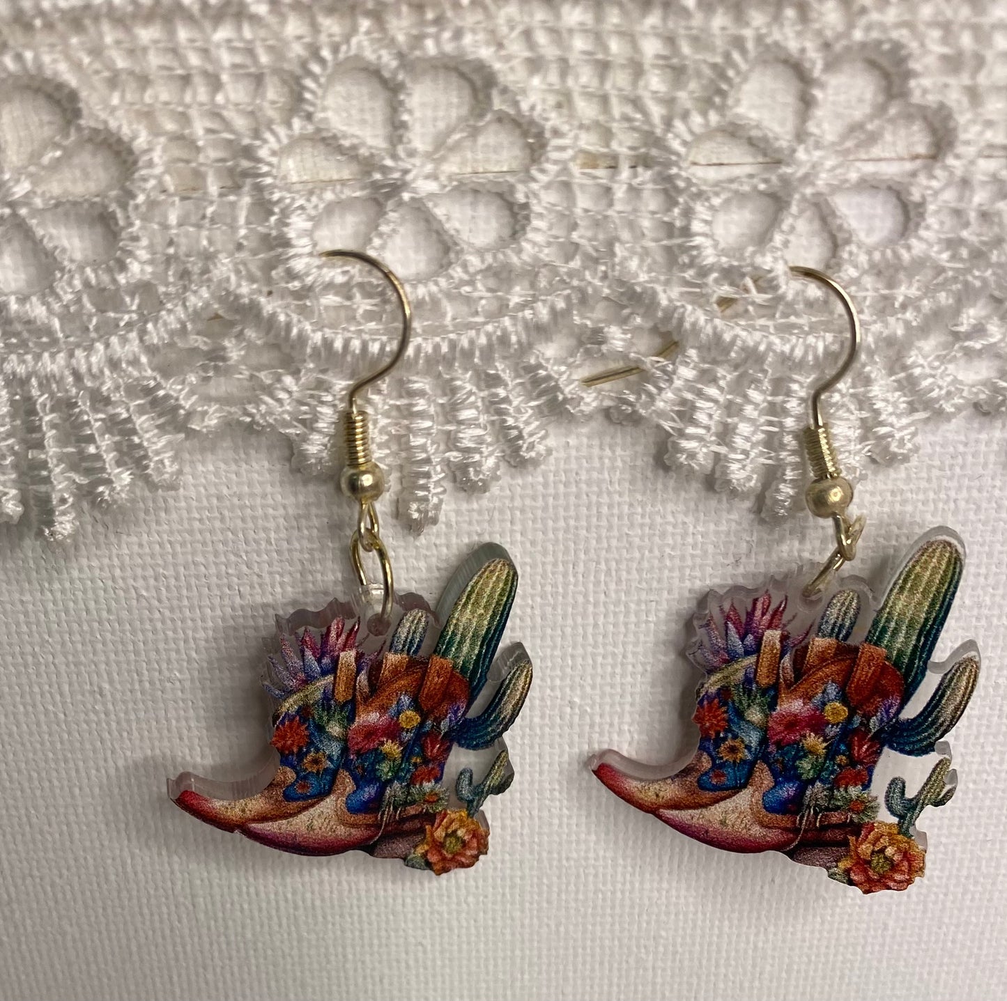 Earrings - Cowboy Boots