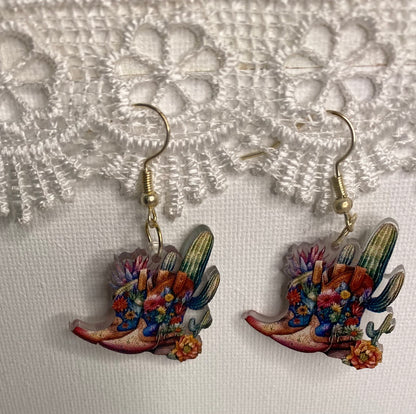 Earrings - Cowboy Boots