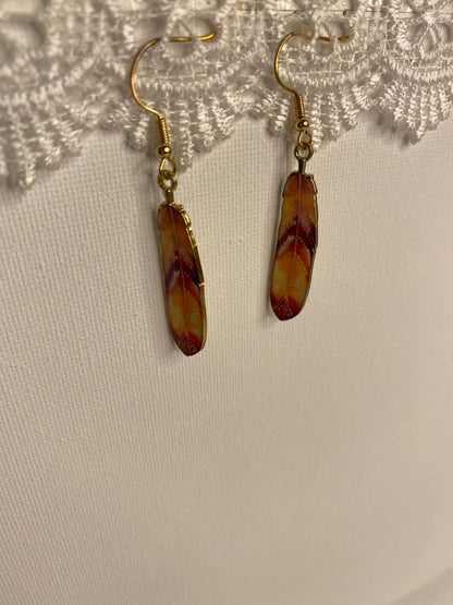 Earrings - Feather Drops