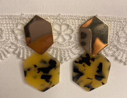 Earrings - Large Tortoiseshell