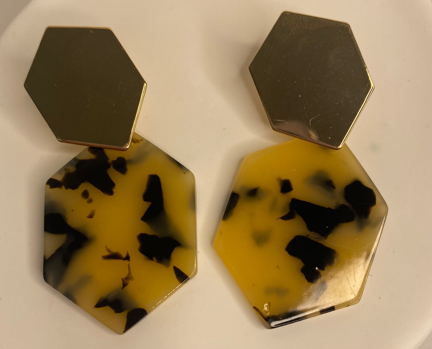 Earrings - Large Tortoiseshell
