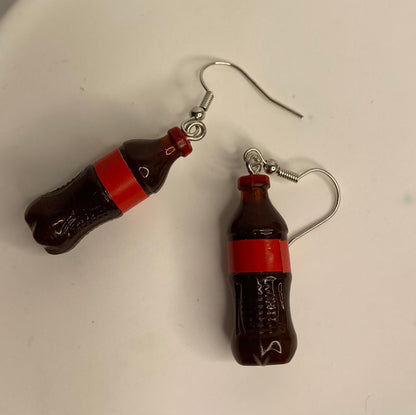 Earrings -Softdrink Bottle