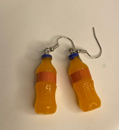Earrings -Softdrink Bottle