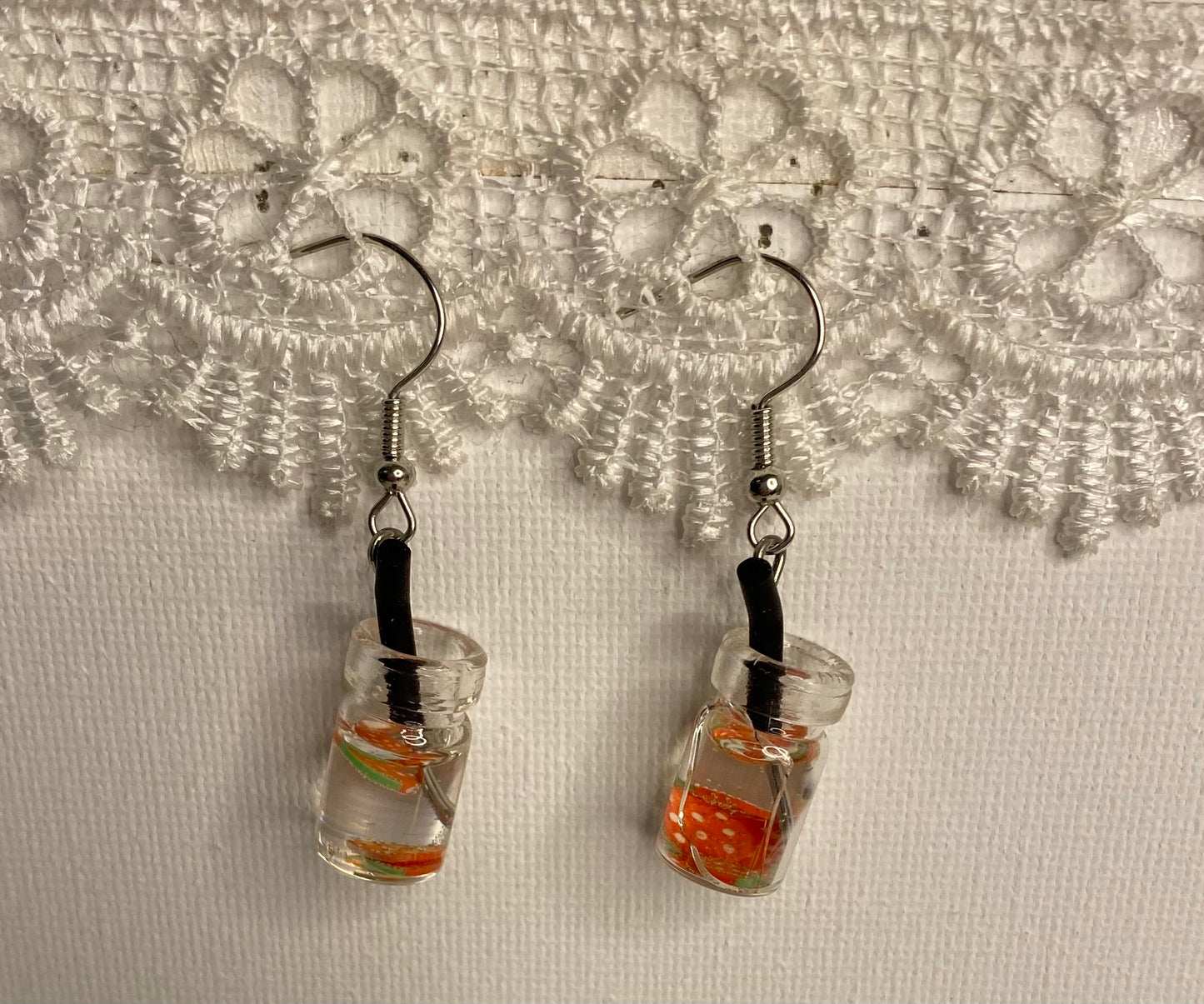 Earrings -Drink Bar