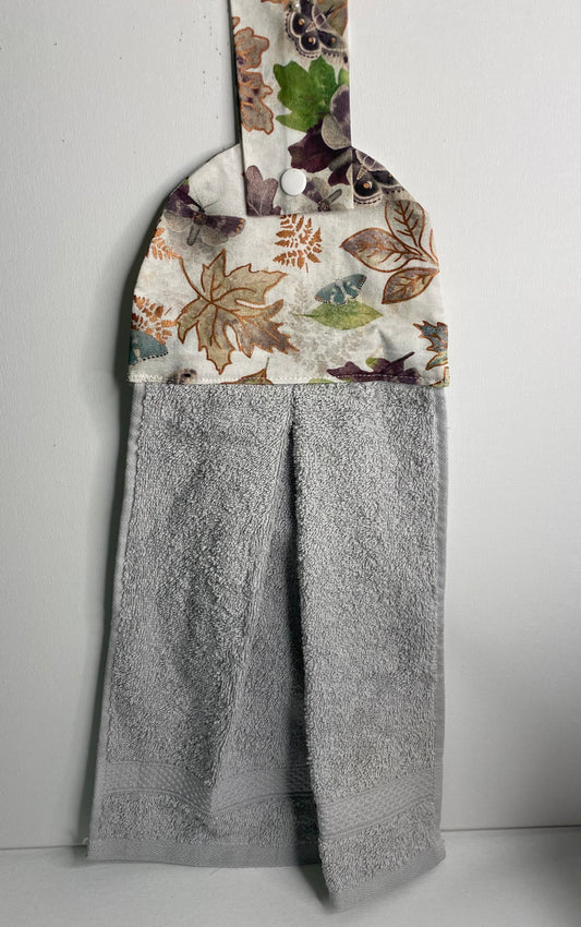 Hanging  Hand Towel Leaves