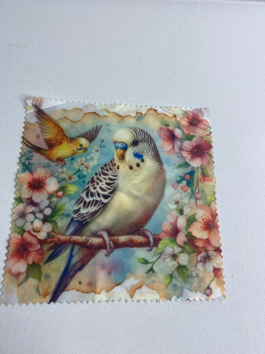 Eye Glasses Cleaning Cloth Budgies