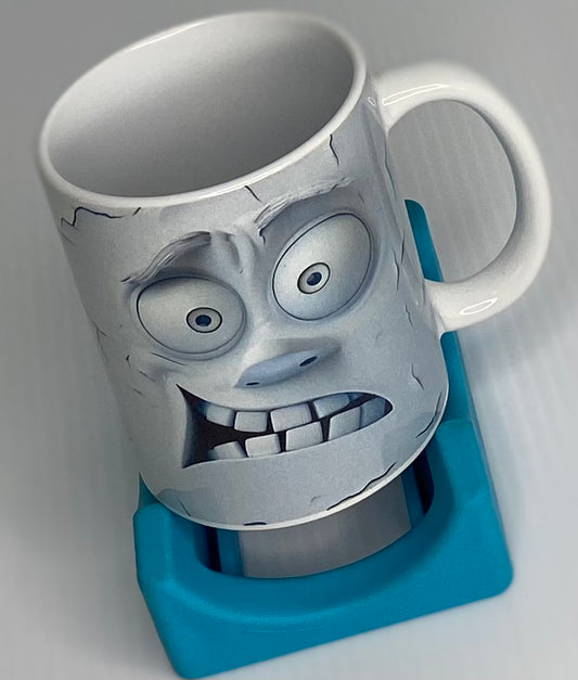 Coffee Cup -Scared Face