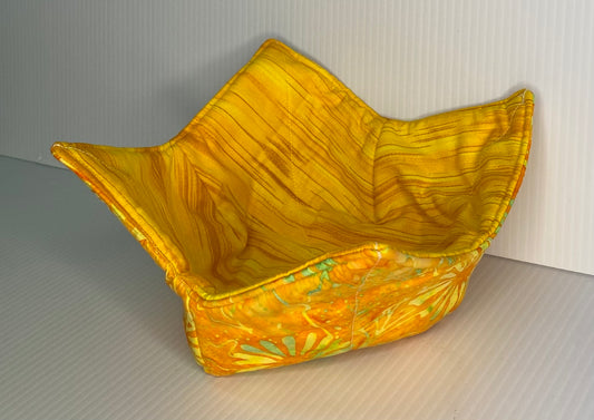Microwave Bowl Cosy Bright Yellow Daisy