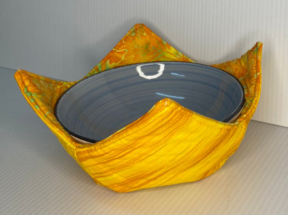 Microwave Bowl Cosy Bright Yellow Daisy