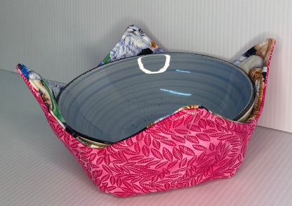 Microwave Bowl Cosy Pussy Cats With Pink