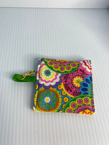 Large Ear Bud Pouch - Round Multicolours