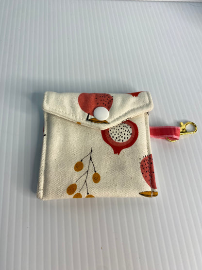 Large Ear Bud Pouch - Bubbles and Buds