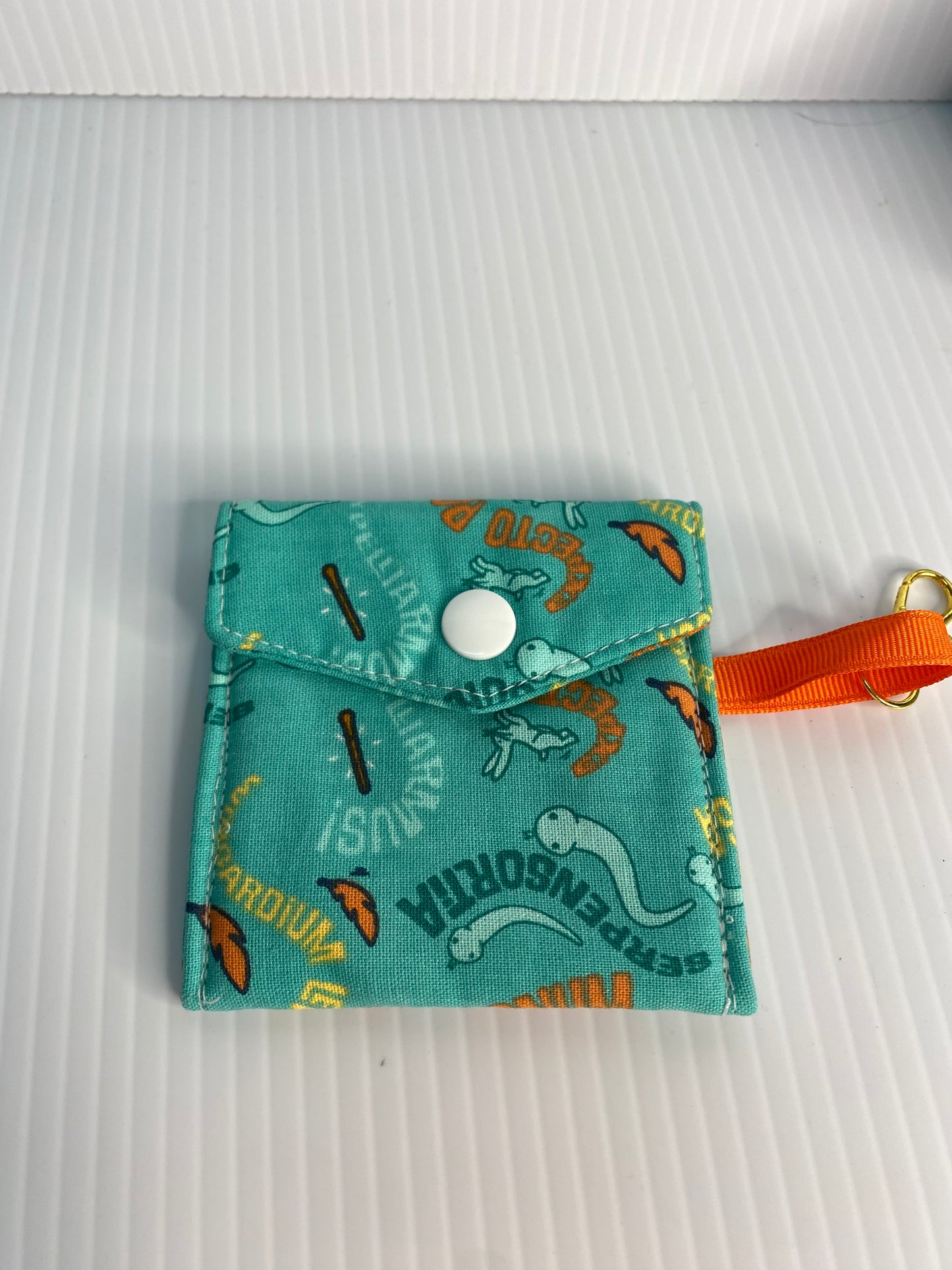 Large Ear Bud Pouch - Rabbit and Snake