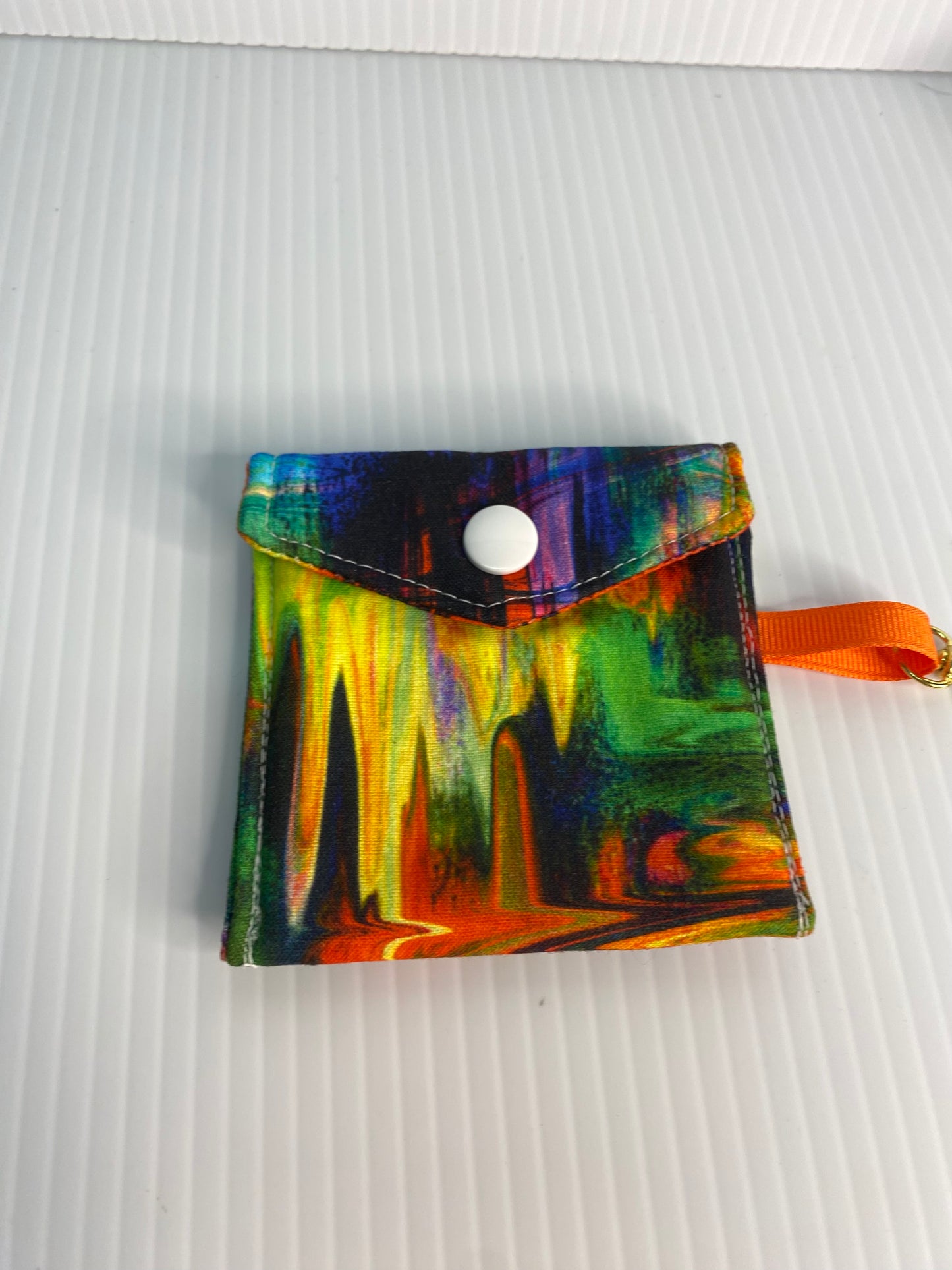 Large Ear Bud Pouch - Multi Colour
