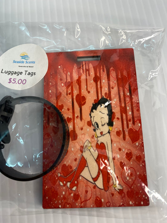 Quirky Luggage Tags - Betty Boop