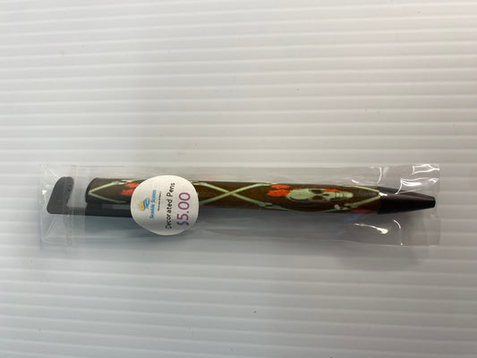 Custom Sublimated Pens - skull