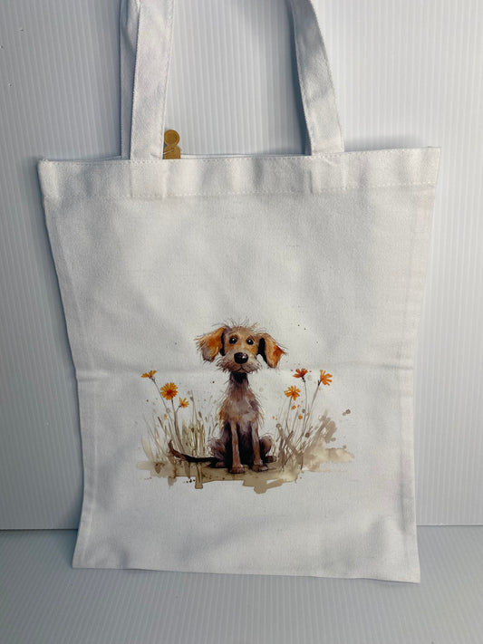 Tote Bag - Sublimated Design, Sweet Scruffy Dog