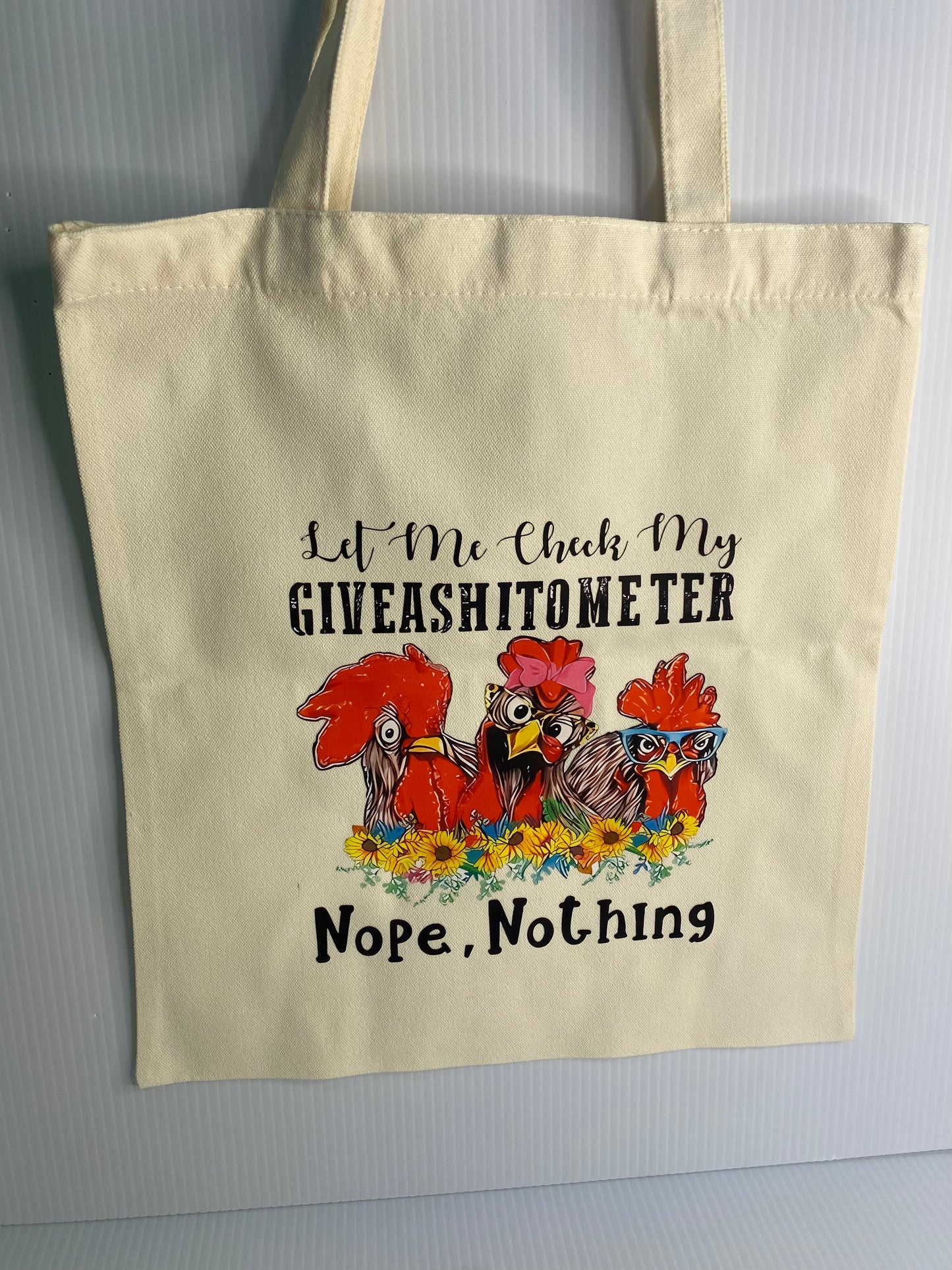 Tote Bag - Sublimated Design,  Let me check my
