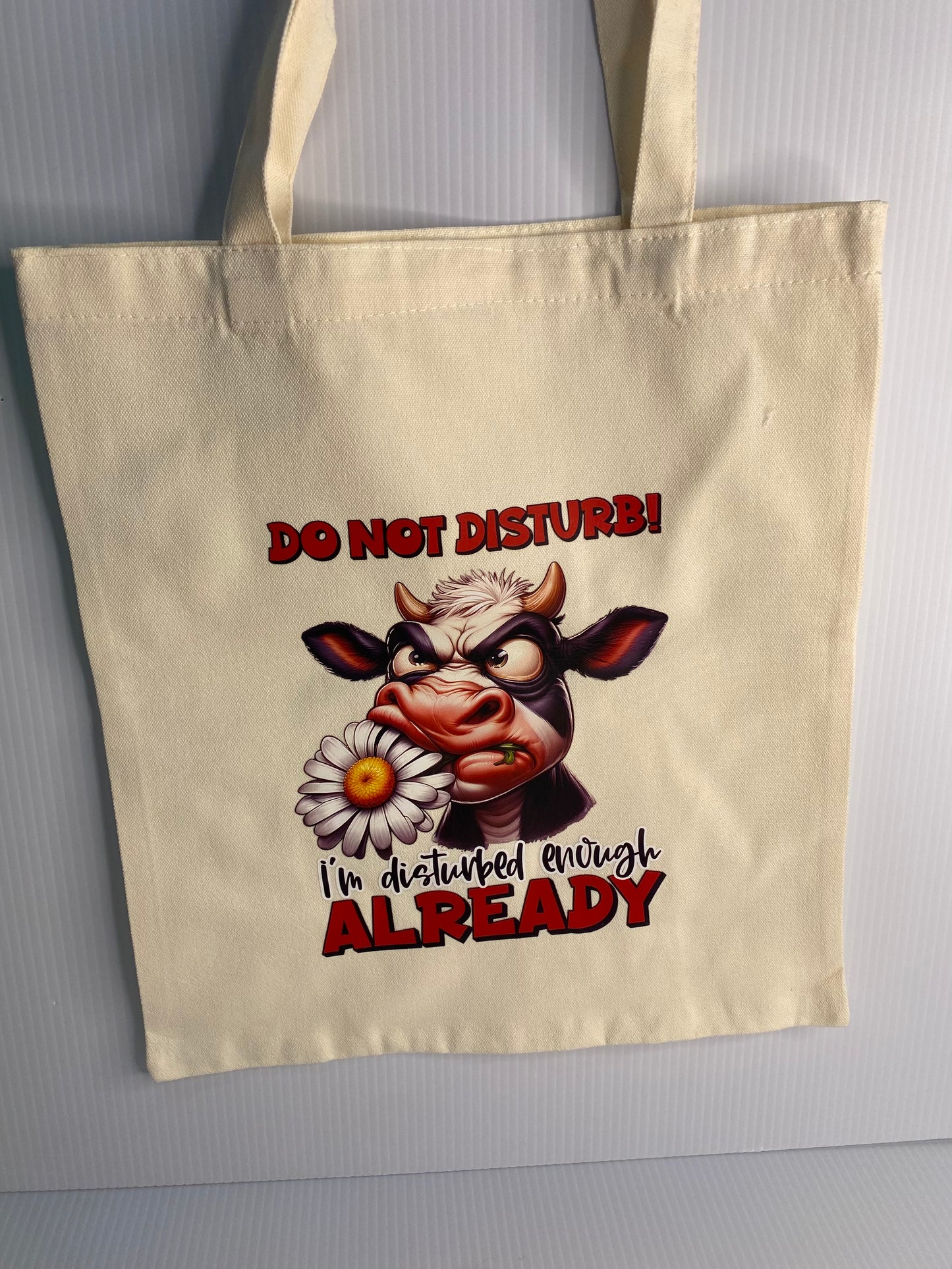 Tote Bag - Sublimated Design,  Do Not Disturb
