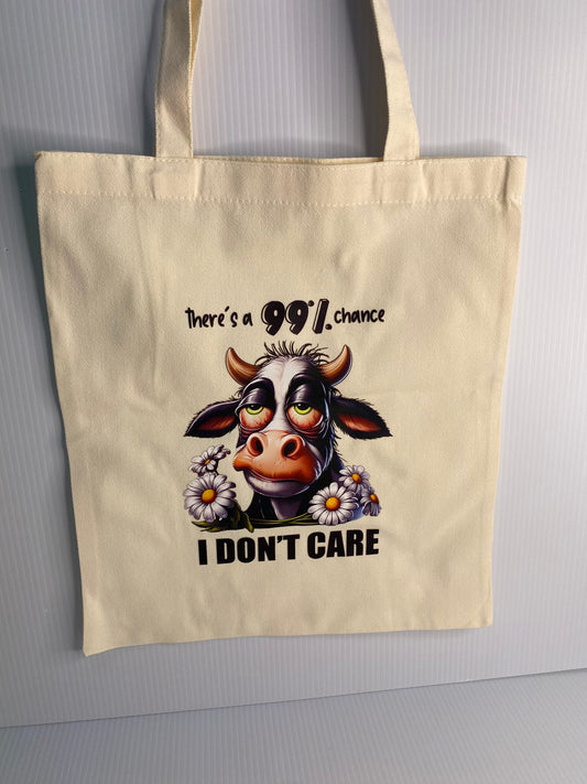 Tote Bag - Sublimated Design, There's a 99 % Chance