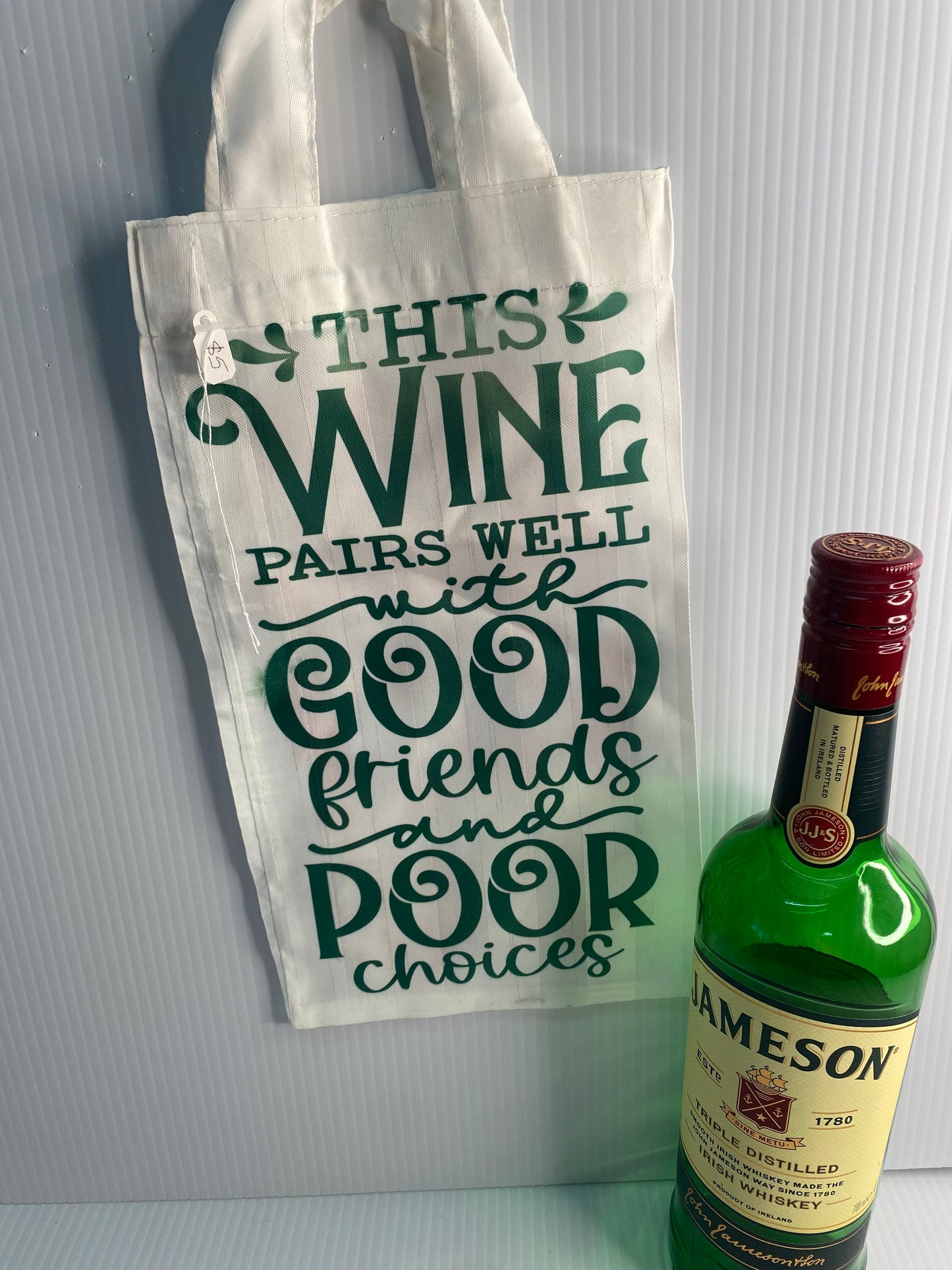 Wine Bag - Sublimated Design - Survive Christmas