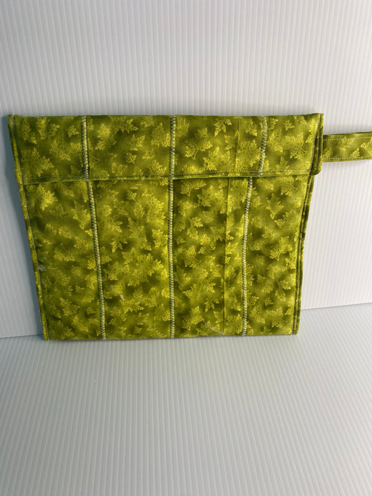 Microwave Baked Potato Sacks Green Flowers