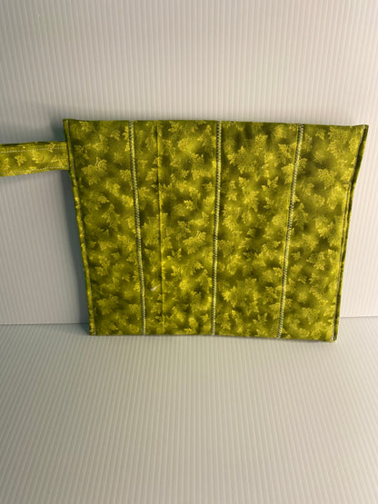 Microwave Baked Potato Sacks Green Flowers
