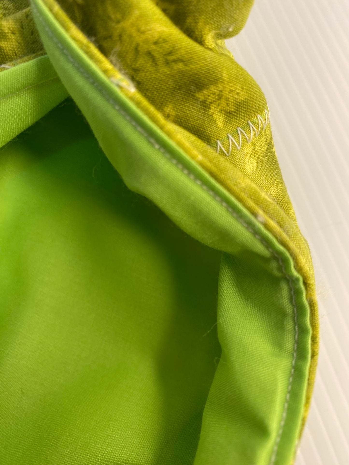 Microwave Baked Potato Sacks Green Flowers