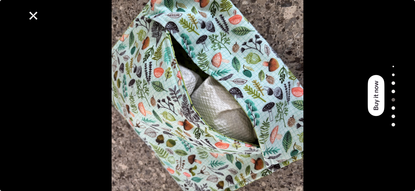 Microwave Baked Potato Sacks Tie Dye