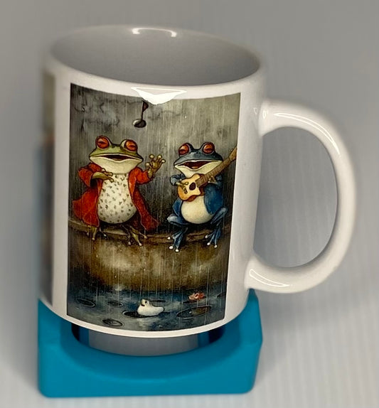 Coffee Cup - Singing Frogs