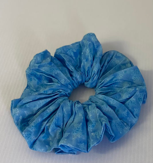 Hair Scrunchies XXL -Blue Two Tone