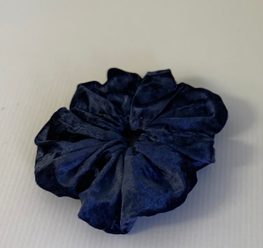 Hair Scrunchies XXL -Blue Velvet