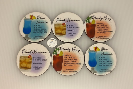 Drink Coasters - Drink Recipes