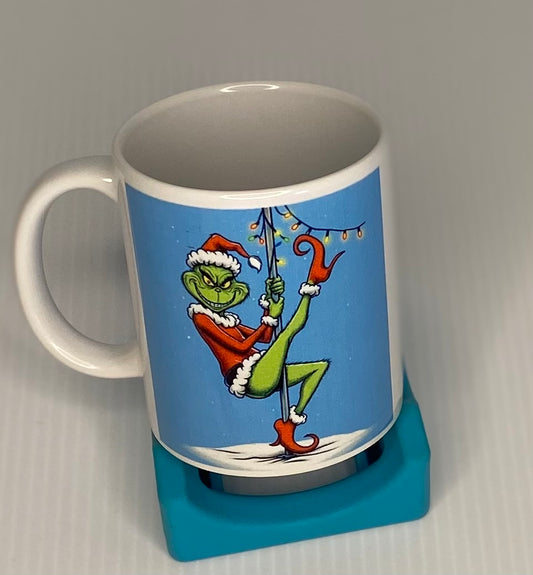 Coffee Cup -Grinch Pole Dancing