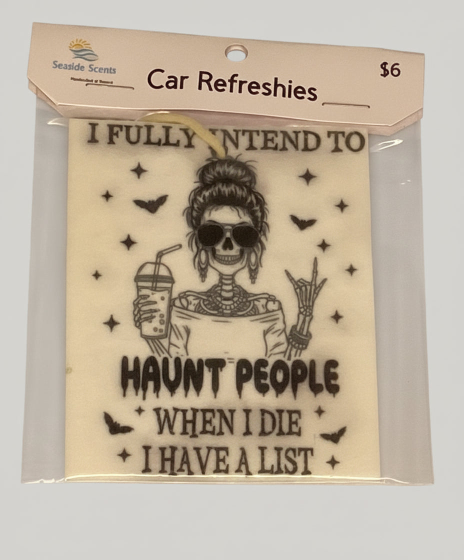 Car Refreshes -Haunt People