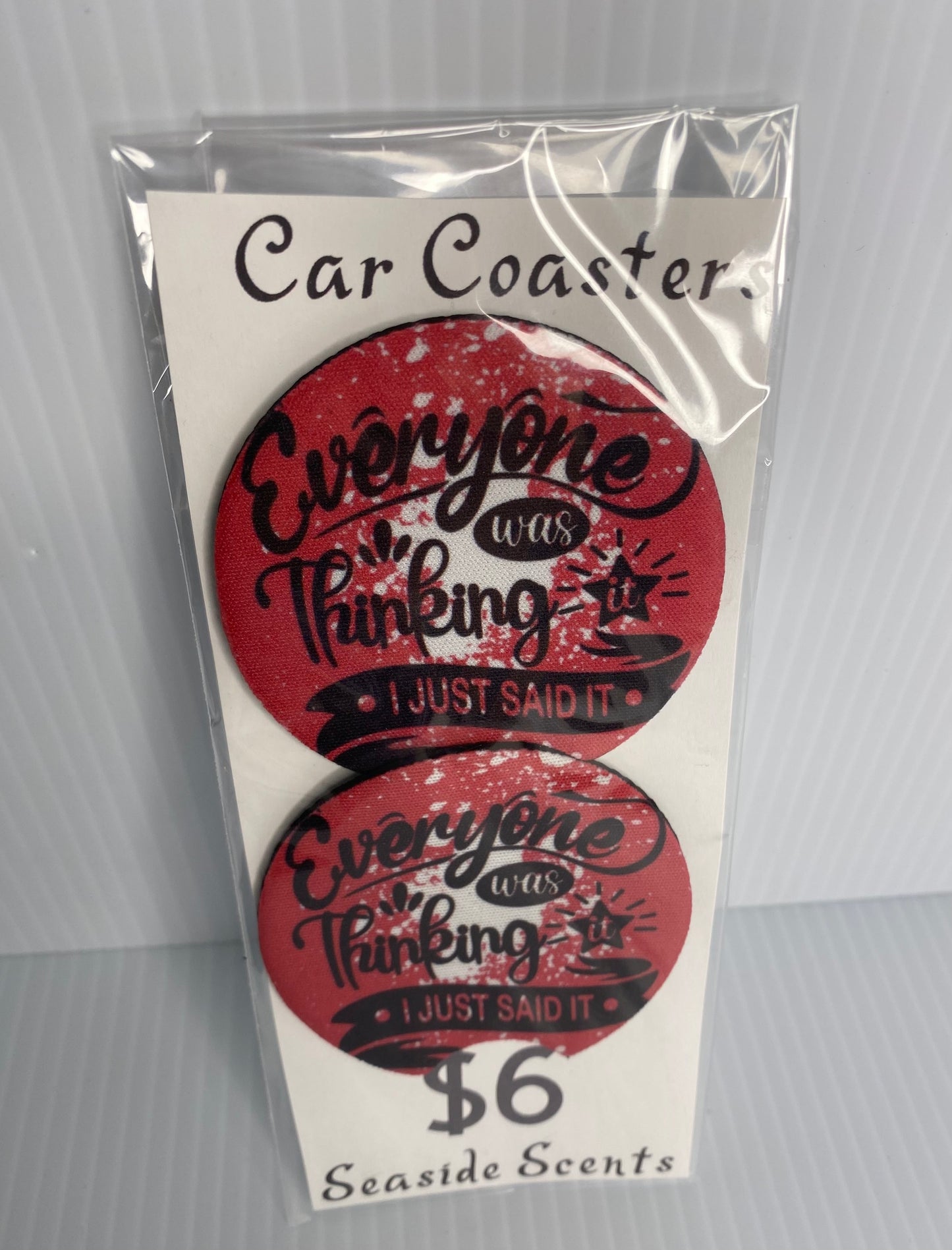 Car Coasters I Just Said IT