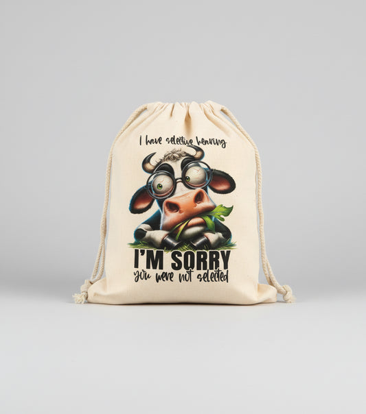 Small Pouch - Sublimated Design, I'm Sorry