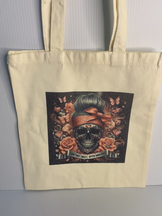 Tote Bag - Sublimated Design, Sometimes Sweet