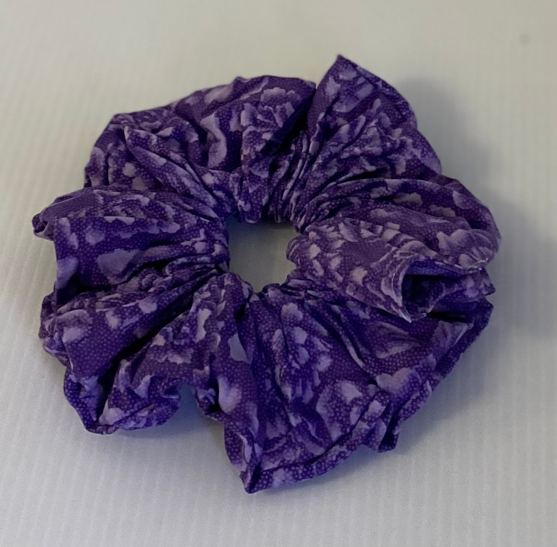 Hair Scrunchies XXL -Purple on Purple